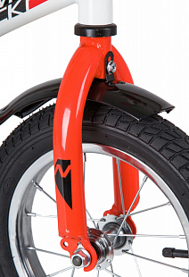 Велосипед Novatrack Strike 12" (2020) 123STRIKE.WTR20 white/red