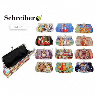 Кошелек Schreiber Совы и Коты в ассортименте S 1128