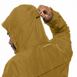 Куртка мужская Jack Wolfskin Bridgeport Bay Jacket golden amber