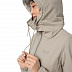 Ветрозащитная летняя куртка женская Jack Wolfskin Lakeside Jacket W dusty grey