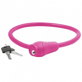 Замок M-Wave 12х600мм pink 5-231048