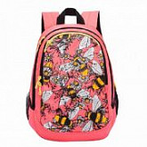 Рюкзак школьный GRIZZLY RD-843-2 /2 coral
