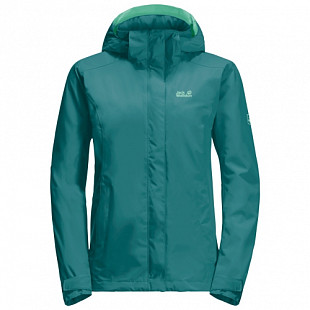 Куртка женская Jack Wolfskin Seven Lakes Jacket W emerald green
