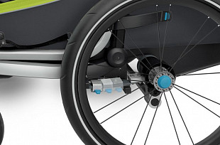 Детская мультиспортивная коляска Thule Chariot Cab2 Chartreuse (10204001)