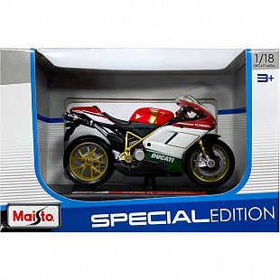 Масштабная модель мотоцикла Maisto 1:18 Ducati 1098S Tricolore (39300)