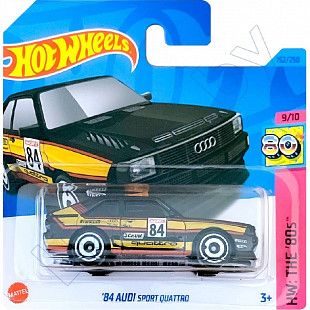 Машинка Hot Wheels Базовой коллекции '84 Audi Sport Quattro 152/250 (5785 HKG88) mainline 2023