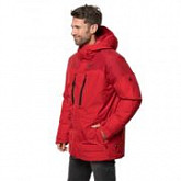 Куртка мужская Jack Wolfskin North Ice Parka M red lacquer