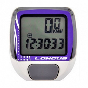 Велокомпьютер Longus BT-3 10 ф. Purple 804765