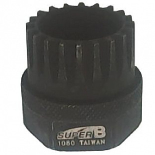 Съёмник картриджа каретки Super B 1080 для каретки Shimano & ISIS с ключом 32мм NSB91014