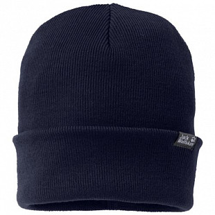 Шапка Jack Wolfskin Rib Night blue