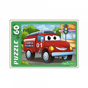 Пазл Рыжий Кот Пожарная машинка У60-7215