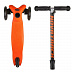 Самокат-кикборд Novatrack Disco-kids Black/Orange 120H.DISCOKIDS.BOR7