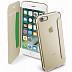 Чехол Cellularline Clbook Case Trasp для IPhone 7 CLEARBOOKIPH747H gold
