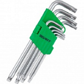 Набор ключей Волат Torx T10-T50 9 штук 11020-09
