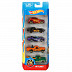 Набор машинок Hot Wheels 5 машинок (DJG23) violet/orange/red/black/green