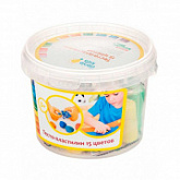Набор для лепки Genio Kids Тесто-пластилин 15 цветов TA1066V