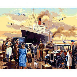 Картина по номерам Picasso Встреча парохода PC4050363