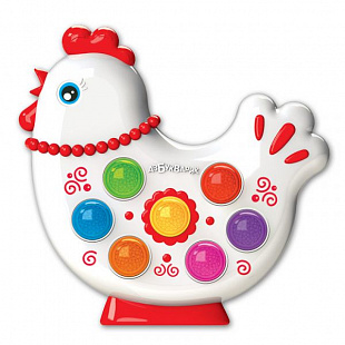 Музыкальная игрушка Азбукварик Курочка AZ-2223 