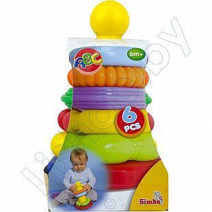 Игрушка развивающая Simba Пирамидка (104018158) violet