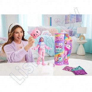 Кукла Barbie Cutie Reveal Медвежонок (HKR02 HKR04)