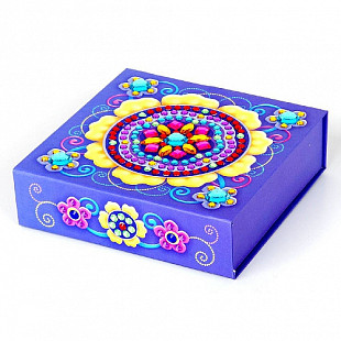 Шкатулка со стразами Десятое Королевство Цветок 01743