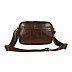 Мужская кожаная сумка Polar 5001142-1 brown