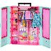 Игровой набор Barbie Шкаф с наборами одежды (HKR92)
