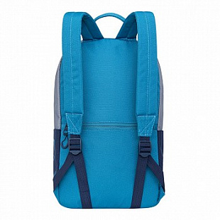 Городской рюкзак GRIZZLY RQ-010-2 /3 grey/blue/light blue