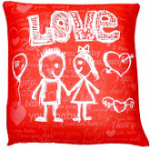 Подушка Мнушки Любовь 18 Ап01люб18