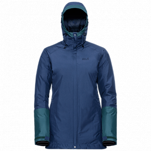 Куртка женская Jack Wolfskin North Ice Parka W porcelain blue