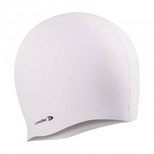 Шапочка для плавания LongSail силикон white