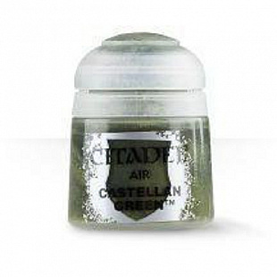 Краска для миниатюр Games Workshop Warhammer Airbrush: Castellan Green 12ML 28-08