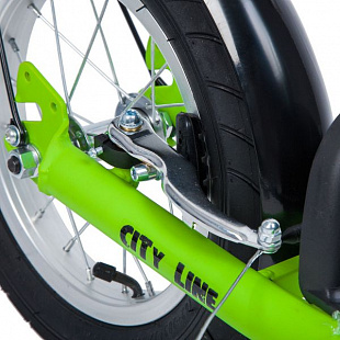 Самокат внедорожный Novatrack Stamp N1 12" Pro 12STAMPN1.GGN8 Green
