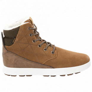 Ботинки женские Jack Wolfskin Auckland Wt Texapore High W desert brown / white