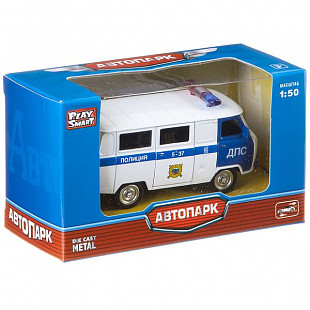 Машина Play Smart Автопарк УАЗ 39625 ДПС 6402B