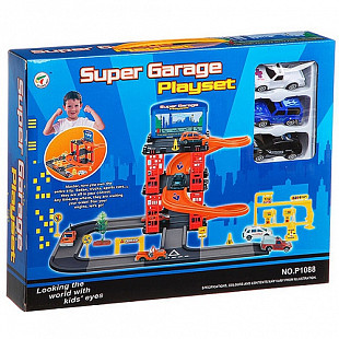 Набор Shenzhen Toys парковка Super Garage P1088 blue