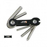 Набор инструментов складной Super B ТВ-9860 6 в 1 black NSB98675