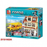 Конструктор Sluban Школа и автобус M38-B0333