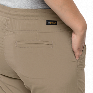 Брюки женские Jack Wolfskin Kalahari Cuffed Pants Women sand dune