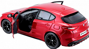 Коллекционная машина Bburago 1:24 Alfa Romeo Stelvio (18-21086) red