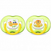 Пустышка силиконовая Philips Avent Free Flow 2 шт SCF186/23