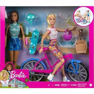 Игровой набор Barbie Malibu & Brooklyn Summer Fun Set (HJY84)