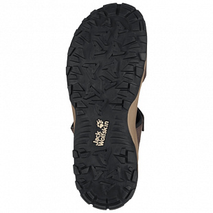Сандалии мужские Jack Wolfskin Rocky Path Lt Sandal M dark brown / black
