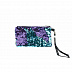 Косметичка с пайетками Lucky Т16302 green/blue