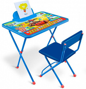 Комплект детской мебели Nika Disney 1 Тачки (стол+пенал+стул мягкий) Д1П/Т
