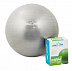 Мяч гимнастический, для фитнеса (фитбол) Starfit GB-101 55 см grey, антивзрыв Мяч гимнастический, для фитнеса (фитбол) Starfit GB-101 55 см grey, антивзрыв