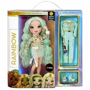 Кукла Rainbow High "Мята (Дафна Минтон)" 3 серия 575764EUC