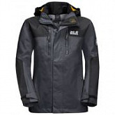 Куртка детская Jack Wolfskin Jasper Jacket Kids ebony