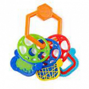 Прорезыватель для зубок O-Ball Разноцветные ключики 81523