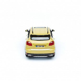 Машинка Bburago 1:24 Porsche Cayenne Turbo (18-21056) mustard